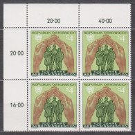 1983 , Mi 1735 ** (2) - 4er Block Postfrisch -  100 Jahre Arbeitsinspektion - Nuovi