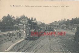 60 // LA BOSSE   La Gare Cour Intérieure   Formation Du Train De La Bosse à Méru - Other & Unclassified