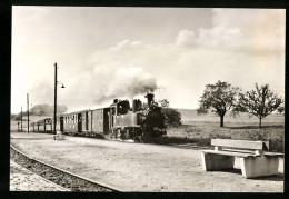 AK Friedewald / Sachsen, Zug Der Traditionsbahn Radebeul Ost-Radeburg Im Bahnhof  - Radebeul