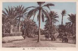 Gabès, La Route De Sfax Dans L’Oasis - Tunesien