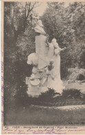 CPA PARIS MONUMENT DE GOUNOD PARC MONCEAU - Statuen