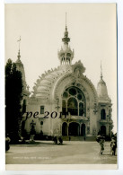 Carte Photo (12x17cm) - Paris Exposition 1900 - Palais Des Arts Industriels - Animation - Expositions