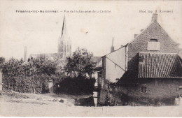 FRASNES LEZ BUISSENAL VUE EGLISE 1913 - Frasnes-lez-Anvaing