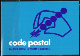 PHIL-L81 - FRANCE Carte En Franchise Postale De La Poste Propagande Pour La Code Postal - Pseudo-entiers Officiels