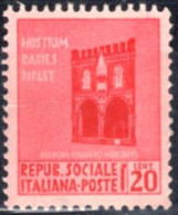 Italia 1944/45 R.S.I.-Luogotenenza 7 Valori - Mint/hinged