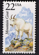 2039286146 1987 SCOTT 2323 (XX) POSTFRIS MINT NEVER HINGED  - NORTH AMERICAN WILDLIFE - MOUNTAIN GOAT - FAUNA - Unused Stamps