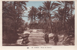 Gabès, Route De Chenini - Tunesien
