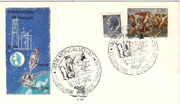 1970-Moncalvo (AT)celebrazione III^viaggio Terra Luna, Lettera Illustrata Affran - 1961-70: Marcofilie