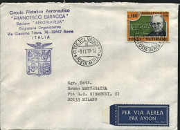 1979-Vaticano Busta Con Intestazione Pubblicitaria Del Circolo Filatelico Aerona - Airmail