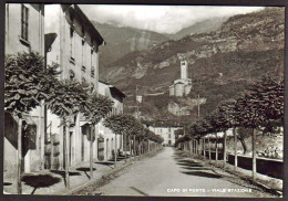 1930circa-"Capo Di Ponte (Brescia),foto Viale Stazione" - Brescia