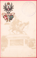 1900circa-circolo Militare Di Torino Con Monumento - Altri & Non Classificati