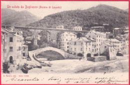 1904-Un Saluto Da Bogliasco (Riviera Di Levante) Viaggiata - Genova (Genoa)