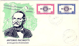 1962-s.2v.Antonio Pacinotti Su Fdc Illustrata Re.Ru. - FDC