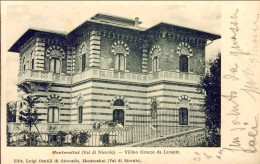 1904-"Montecatini (Val Di Nievole)villino Grocco Da Levante"affrancata 2c.florea - Pistoia