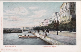 1902-Siracusa La Passeggiata Aretusa, Viaggiata - Siracusa