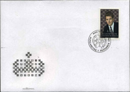 1992-Liechtenstein S.1v."principe Alois"su Fdc Illustrata - FDC
