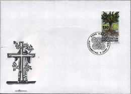 1993-Liechtenstein S.1v."Albero Della Vita-missione E Collaborazione Per Lo Svil - FDC