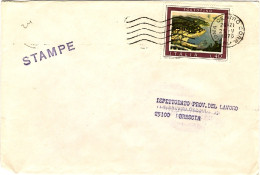 1975-busta Stampe Affrancata L.40 Portofino Isolato - 1971-80: Poststempel