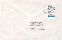 1993-busta Affrancata Con L.750 Giornata Della Filatelia Annullo Poste Italiane  - 1991-00: Marcophilie