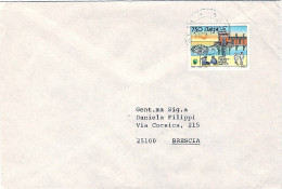 1993-busta Affrancata Con L.750 Antichi Stabilimenti Balneari Viareggio Annullo  - 1991-00: Marcophilia