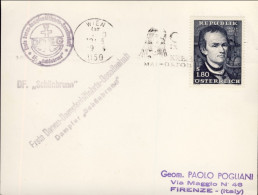 1966-Austria "Erste Donau Dampfschiffahrts Gesellshaft" +bollo DF "Schunbrunn" C - Other & Unclassified