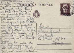 1945-cartolina Postale L.1.20 Turrita Con Stemma Viaggiata - Marcophilia