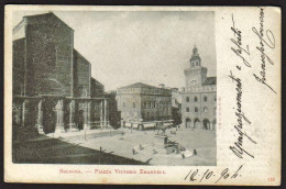 1901-"Bologna-Piazza Vittorio Emanuele"al Verso Pillole Fattori - Bologna