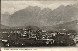 1912-"Belluno-colle Dolomiti Visto Dall'altipiano Di Castion" - Belluno