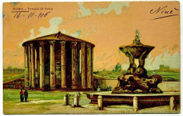 1906-"Roma-Tempio Di Vesta" - Other & Unclassified