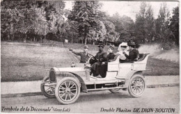 1900circa-Tombola Del Decennale (Gros Lol) Double Phaeton De Dion Bouton - Passenger Cars