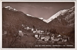 1925-Valle Del Cervo (Biellese) Montesinaro Panorama,non Viaggiata - Biella