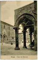 1930circa-"Perugia-Piazza Del Municipio,animata,carrozza" - Perugia