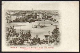 1900circa-"Roma,Piazza Del Popolo Vista Dal Pincio" - Autres & Non Classés