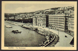 1930ca.-"Napoli,Via Partenope" - Napoli (Naples)