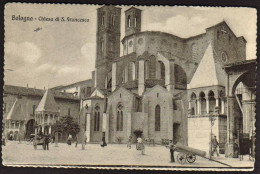 1930ca.-"Bologna,Chiesa Di S.Francesco,animata" - Bologna