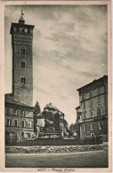 1935-Asti Piazza Medici Torre Troiana Viaggiata - Asti