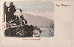 1900circa-Lago Maggiore Villa Lucrezia-Cannobio Non Viaggiata - Verbania