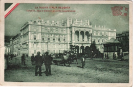 1916-La Nuova Italia Redenta Trieste Riva E Palazzo Gia' Della Luogotenenza Viag - Trieste