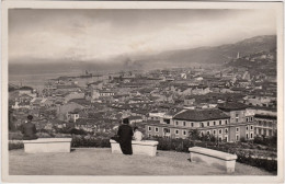 1931-Trieste Panorama Veduta Dal Colle Di Montuzza Affrancata 20 C. Virgilio - Trieste