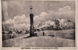 1925-Mottarone La Vetta Ed Il Monte Rosa Non Spedita - Novara