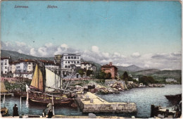 1912-Austria Lovrana Hafen (Laurana Porticciolo) Viaggiata - Autres & Non Classés