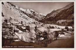 1934-Balme Scorcio Panoramico Non Viaggiata - Andere & Zonder Classificatie