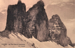 1915-Cadore Le Tre Cime Di Lavaredo - Belluno
