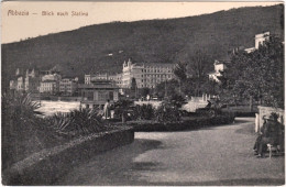 1910circa-Croazia Abbazia Blick Nach Slatina, Non Viaggiata - Croatie