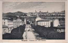 1925-Bergamo Panorama Dal Viale Stazione, Non Viaggiata - Bergamo