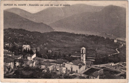 1931-Varese Cuasso Al Monte Panorama Con Vista Del Lago Di Lugano, Viaggiata - Varese