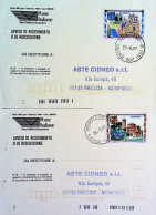 1997-PROPAGANDA TURISTICA I Quattro Valori Serie Cpl. Isolati Su 4 Avvisi Ricevi - 1991-00: Marcophilia