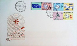 1974-CECOSLOVACCHIA CECOSLOVENSKO 100 ANN. UPU Serie Cpl. (2067/72) Su Due Fdc - FDC