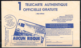 PHIL-L83 - FRANCE Lettre Des Chèques Postaux Avec Publicité Pour Les Télécartes - Pseudo-officiële  Postwaardestukken