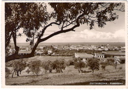1951-Civitavecchia Panorama Cartolina Foto, Annullo ERP L'Italia Ricostruisce - Civitavecchia